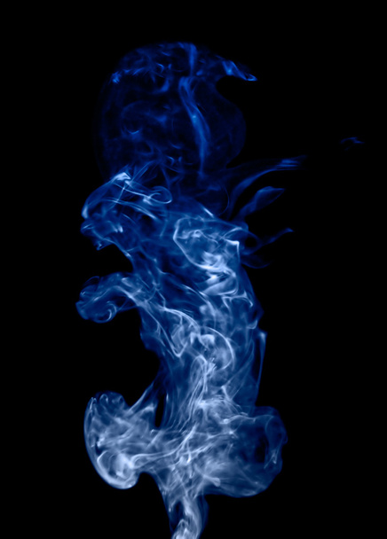Blue smoke - Photo, Image