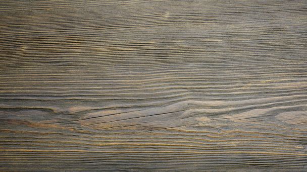 Top view on patinated brushed wooden texture. - Fotografie, Obrázek