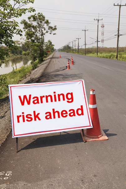 Uyarı risk devam - Fotoğraf, Görsel