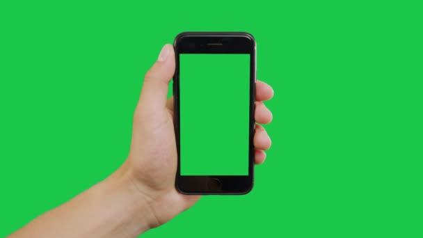 Haga clic en Smartphone pantalla verde
 - Metraje, vídeo