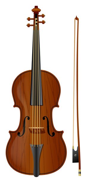 Geige 1 - Vektor, Bild