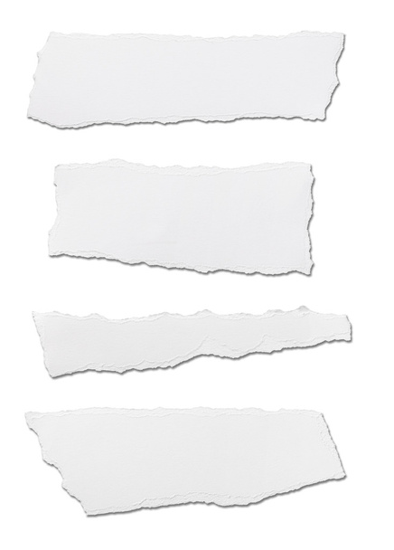 white paper ripped message background - Photo, Image