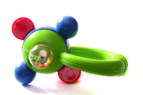 Sonajero colorido para bebé
 - Foto, imagen