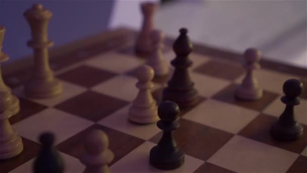 Schachspiel Schachbrett - Filmmaterial, Video