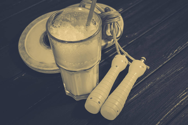 Protein Cocktail, Amino Acid Athletic Nutrition - Foto, afbeelding