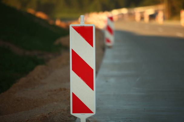 Výstavba silnic moderní betonové dálnice - Fotografie, Obrázek