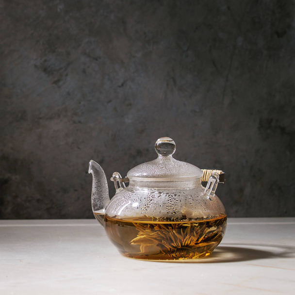 Hot green tea - Foto, Imagem