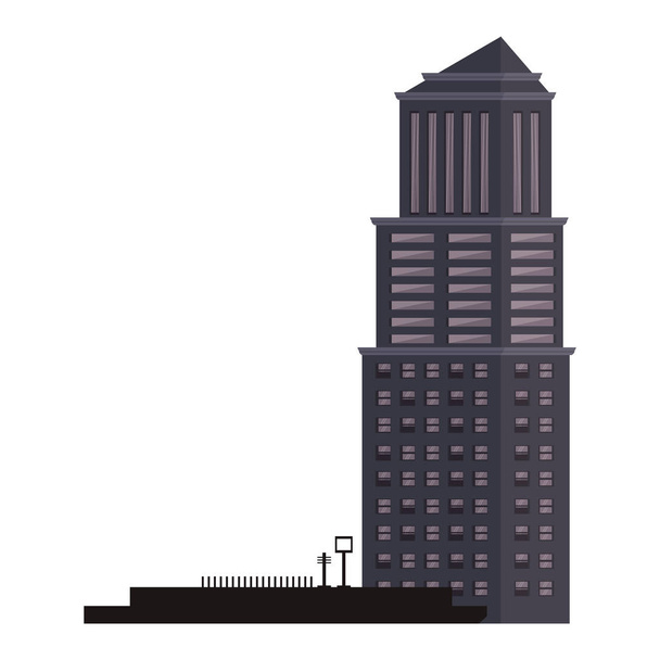 Городские здания
 - Вектор,изображение