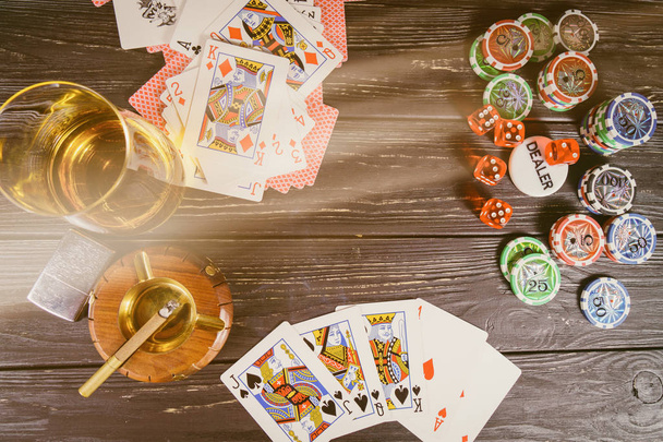 poker de fond
 - Photo, image