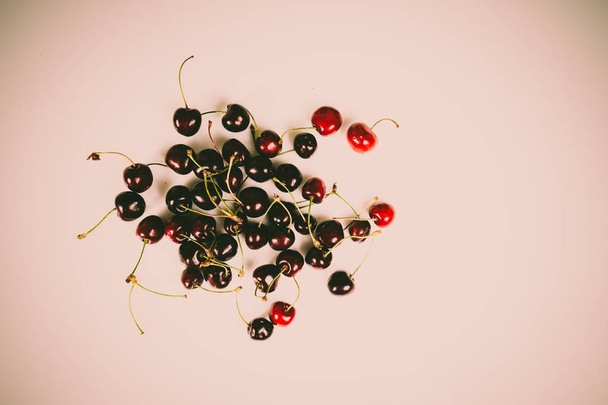 Beautiful cherry on white - Valokuva, kuva