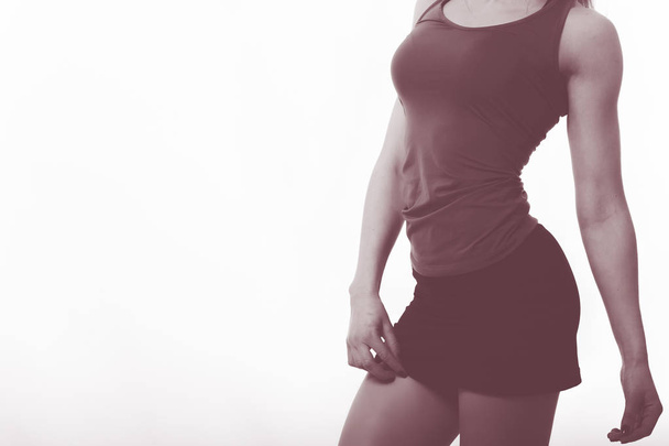girl with sport body - Zdjęcie, obraz