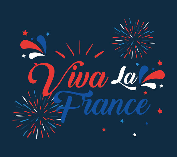 фейерверк украшения к счастливому патриотическому празднику
 - Вектор,изображение