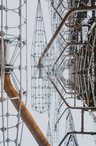 Tschernobyl-2 - sowjetisches OTH-Radarsystem der Raketenabwehr. Tschernobyl, Pripjat - Foto, Bild