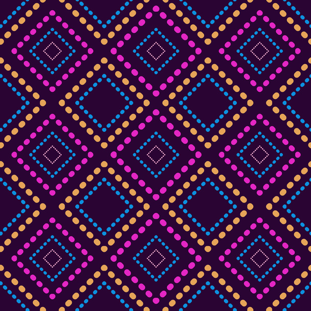 Colorful Geometric Seamless Pattern - Διάνυσμα, εικόνα