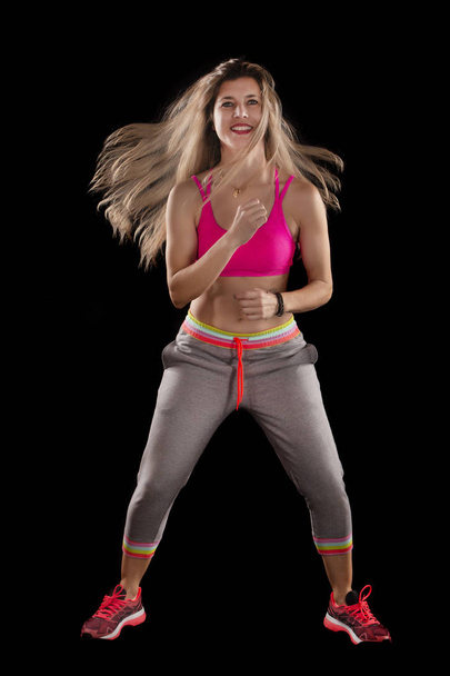 Chica de ejercicio fitness
 - Foto, imagen