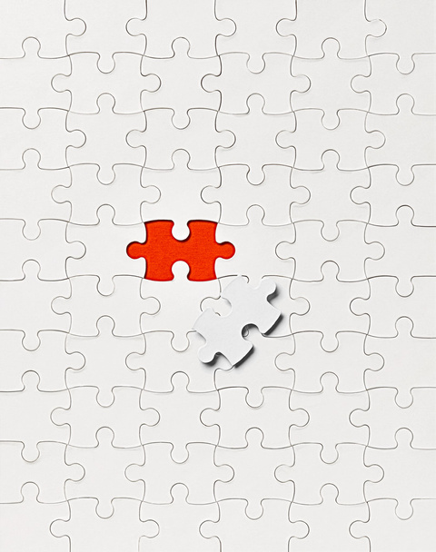 puzzle game solution teamwork - Photo, Image