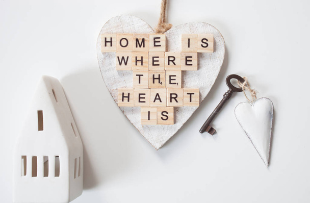 El hogar es donde está el corazón - Foto, imagen