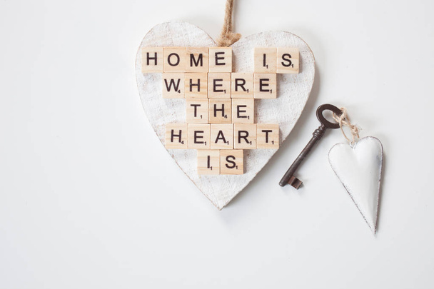Otthon, ahol a szív van - Fotó, kép