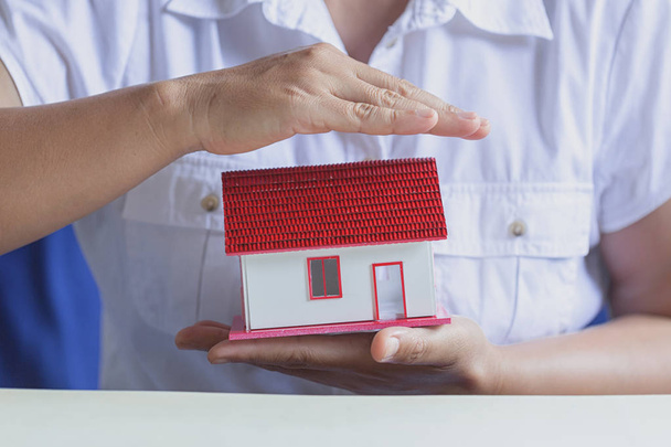 Protege tu casa. El concepto de protección y aseguramiento de la propiedad
 - Foto, Imagen