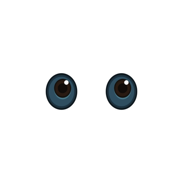 Животные глаза голубого цвета значок. Элементы глаз разноцветные иконы. Премиум качество графический дизайн значок
 - Вектор,изображение