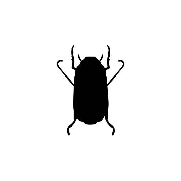 カブトムシのアイコン。昆虫アイコンの要素。プレミアム品質のグラフィックデザイン。ウェブサイト、ウェブデザイン、モバイルアプリ、情報グラフィックスの標識とシンボルコレクションアイコン - ベクター画像