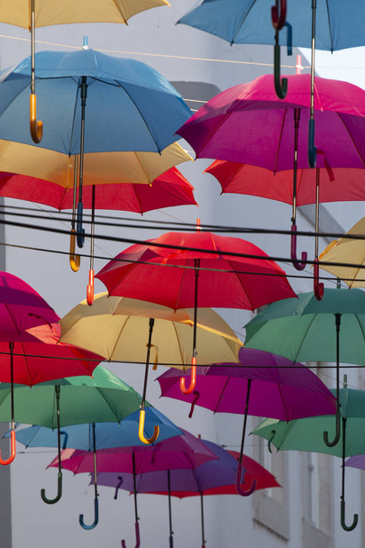 şemsiye sokak dekorasyon - Fotoğraf, Görsel