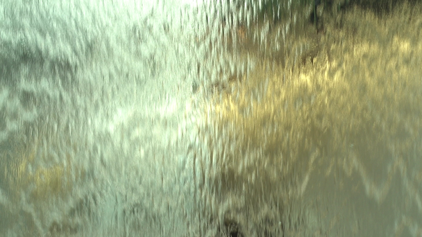 HD 1080超低速の水のカーテンを閉じる水抽象的な背景. - 映像、動画