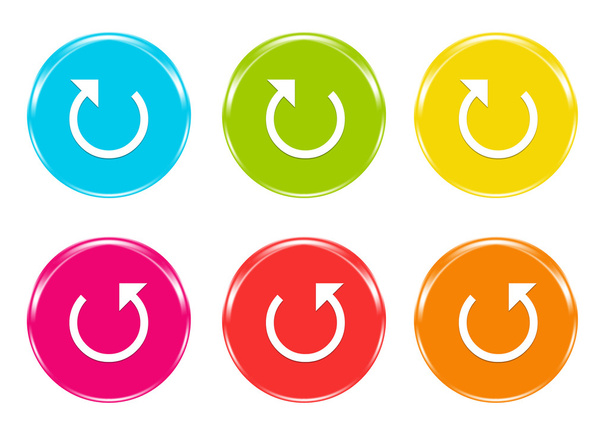 Icônes colorées avec symbole de flèche
 - Photo, image