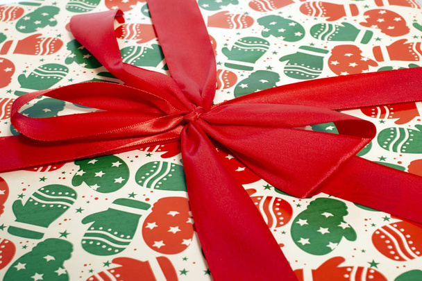 Beatifully wrapped present - Photo, image
