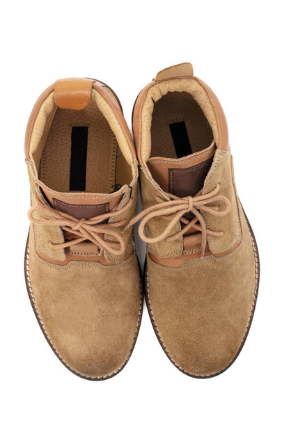 Par de botas marrón
 - Foto, imagen