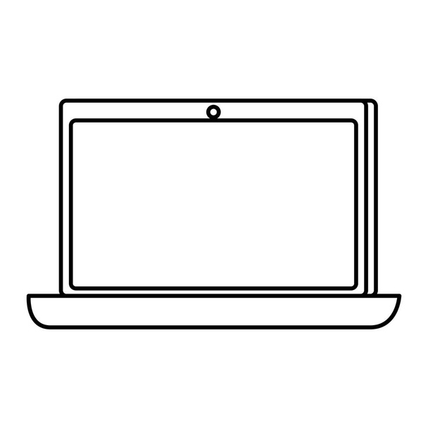 портативна піктограма портативного пристрою для ноутбука
 - Вектор, зображення