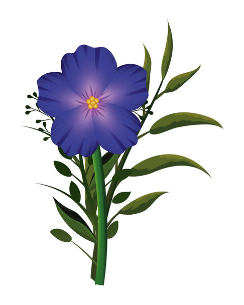 květinovým tropical kreslený - Vektor, obrázek