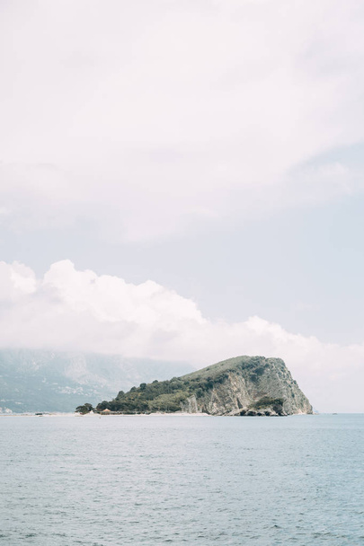 Sunny beaches and historical attractions. Panoramic views in Budva, Montenegro.  - 写真・画像