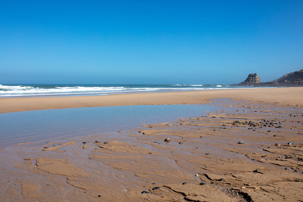 Spiaggia di Santa Rita Ribamar Portogallo
 - Foto, immagini