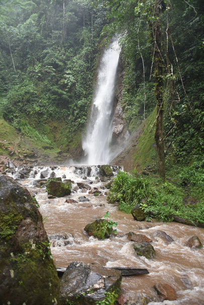 Waterfall 'El Tirol' near the town of San Ramon, Chanchamayo, Peru - Photo, Image