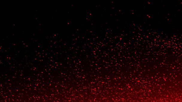 Realistic isolated red effect for decoration and covering on black background. Concept of particles , sparkles, flame and light. Design element. - Fotoğraf, Görsel