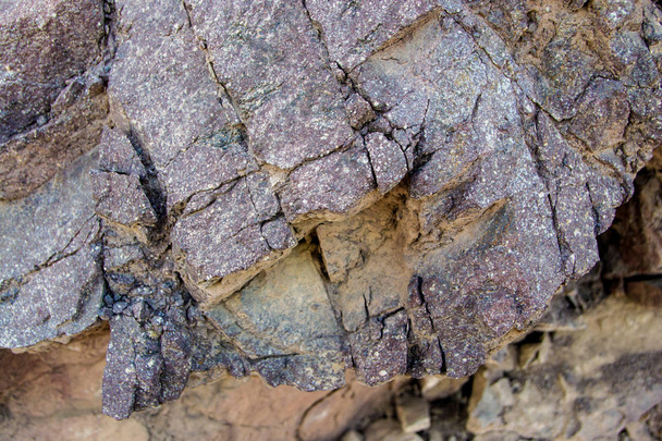 構造の背景のような汚れた天然石表面の抽象的なテクスチャ - 写真・画像