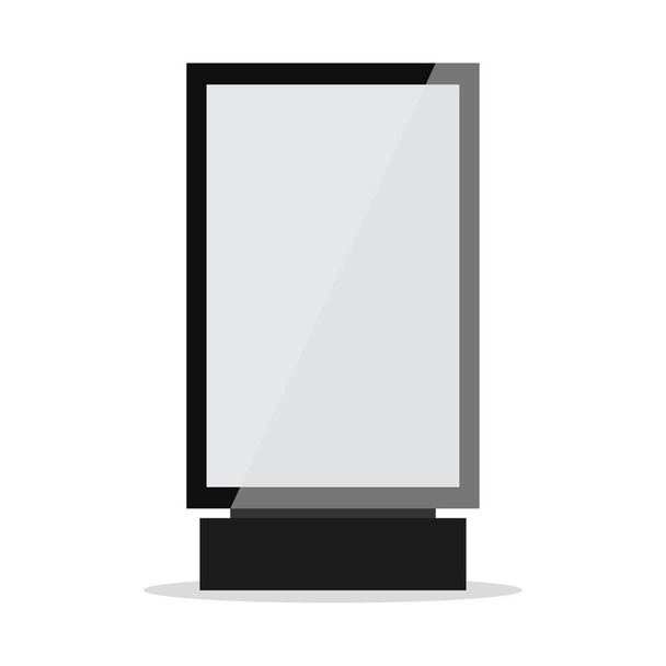Lightbox або вертикальний рекламний щит і вивіска Lightbox
 - Вектор, зображення
