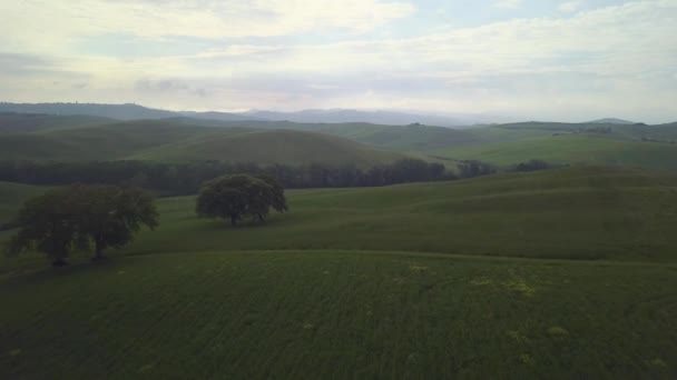 Aerial footage of the beautiful landscape of Tuscany, Italy - Footage, Video