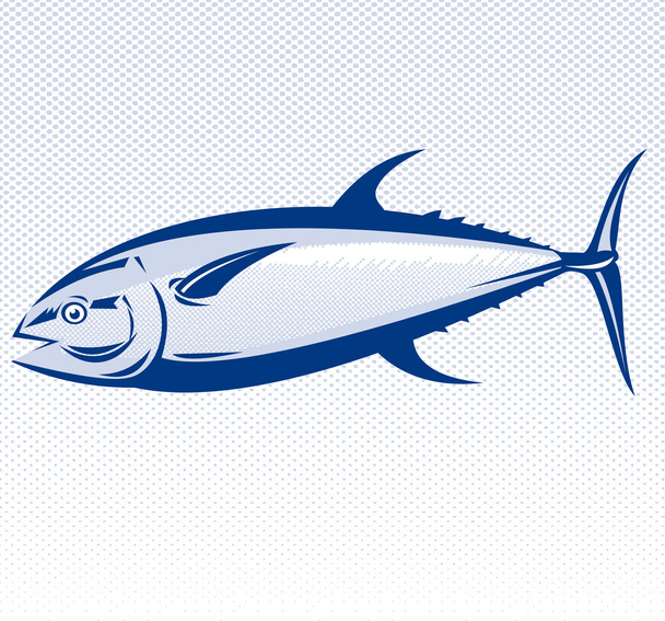 bluefin tuna fish - Vector, Image
