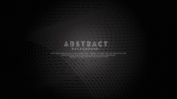 abstrakte Wellenlinien Hintergrund für Elementdesign und andere Anwender - Vektor, Bild
