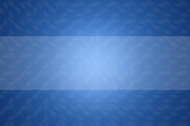 Blue abstract background illustration, Copy space for text banner - Photo, Image