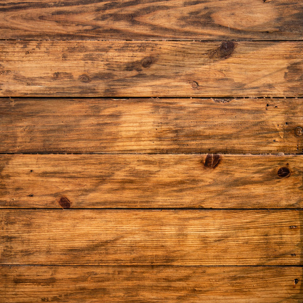 wooden floor with brown planks  - Zdjęcie, obraz