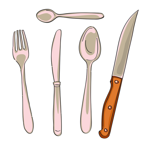 kitchen cutlery - Photo, Image