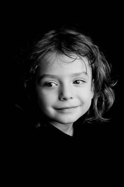 5 year old boy portrait - Φωτογραφία, εικόνα