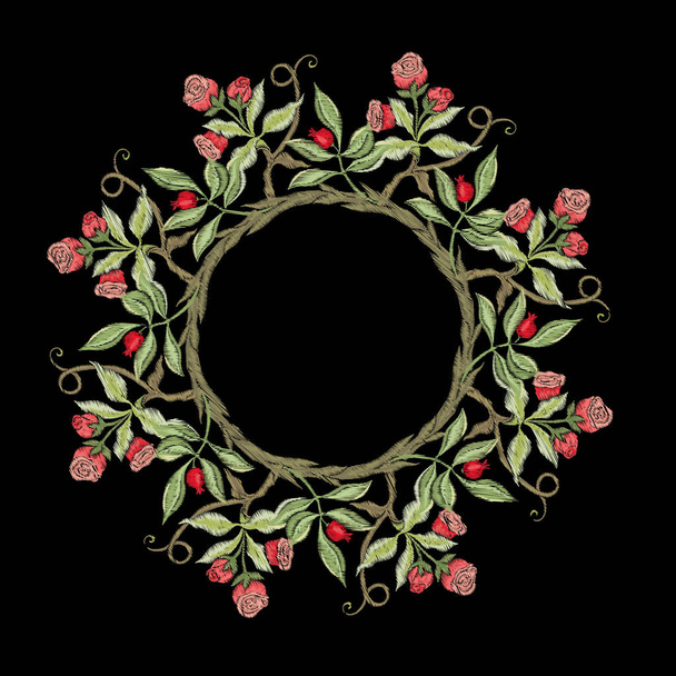 Fantasy floral seamless pattern - Διάνυσμα, εικόνα