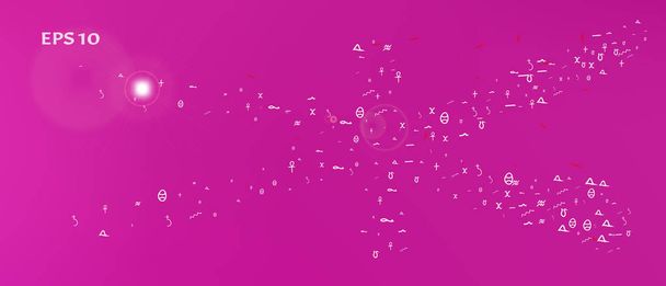Барвистий абстрактний ультраширокий фон простору
  - Вектор, зображення