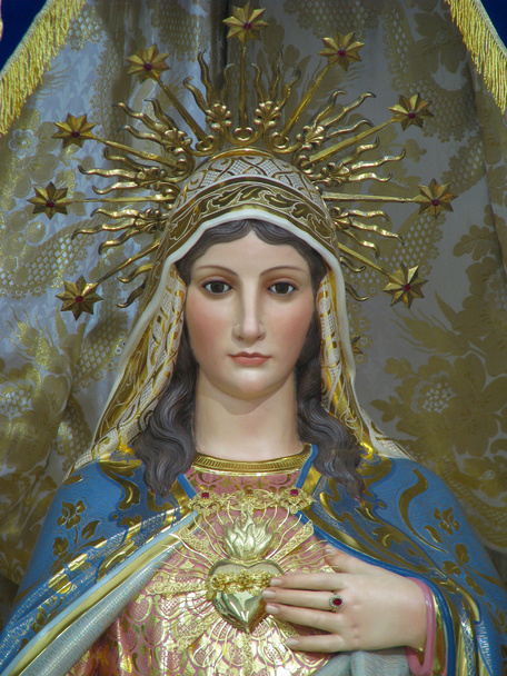 Het onbevlekt hart van Maria - Foto, afbeelding