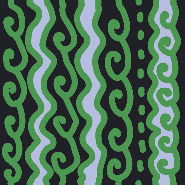 Seamless pattern of abstract simple waves - Vektor, obrázek