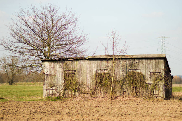 Small dilapidated barn - Photo, Image